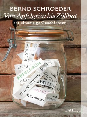 cover image of Von Apfelgrün bis Zölibat